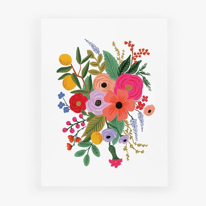 Rifle Paper Co Garden Party Print Pottery Barn Teen