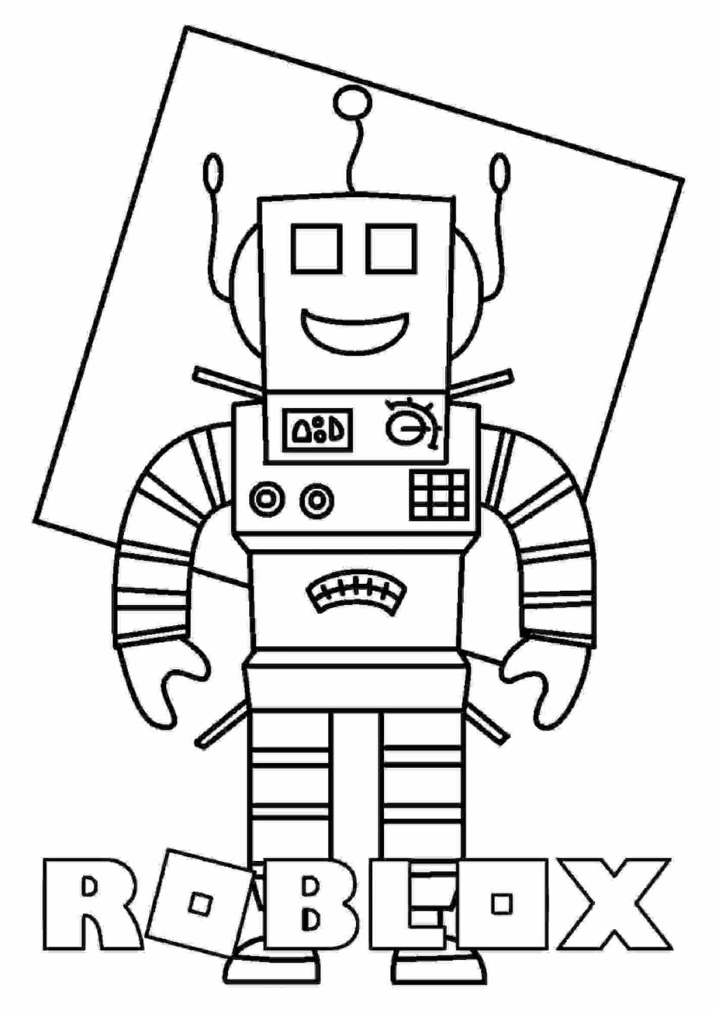 Roblox Coloring Page Printable