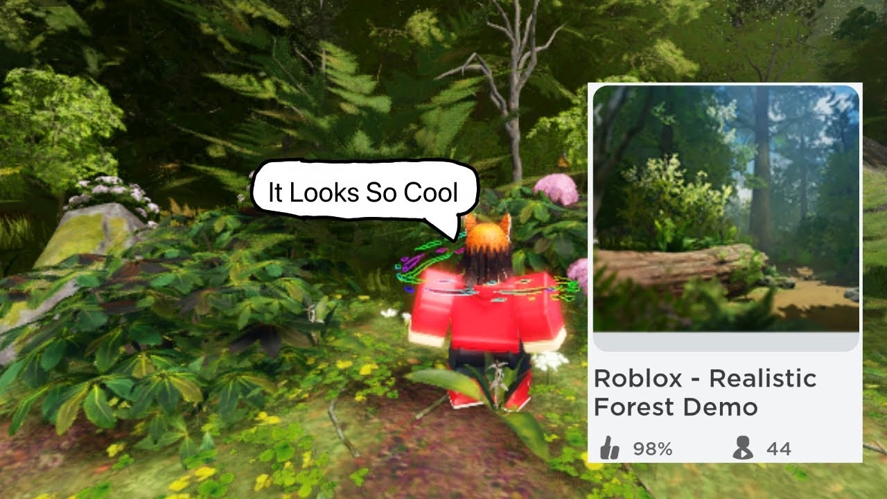 Roblox Realistic Forest