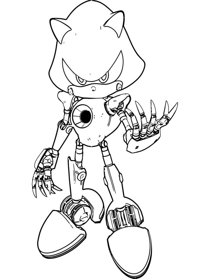 Coloring Pages Sonic