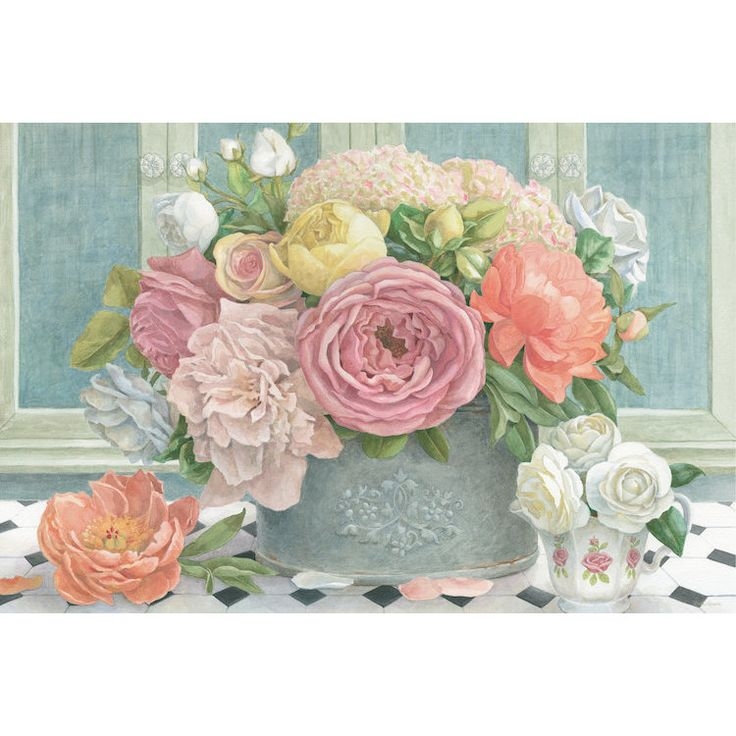garden painting print