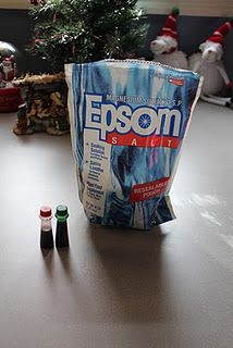 Salt And Food Coloring Ideas Christmas Gift Activities Diy Bath 