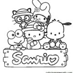 Sanrio Coloring Pages Hello Kitty Colouring Pages Hello Kitty