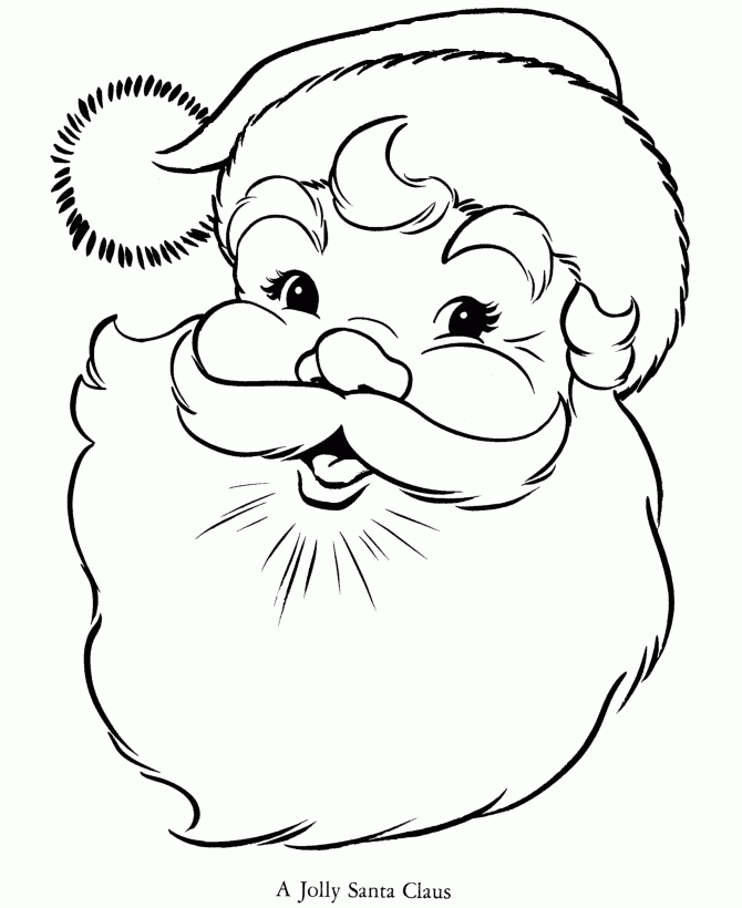 Santa Claus Coloring Page