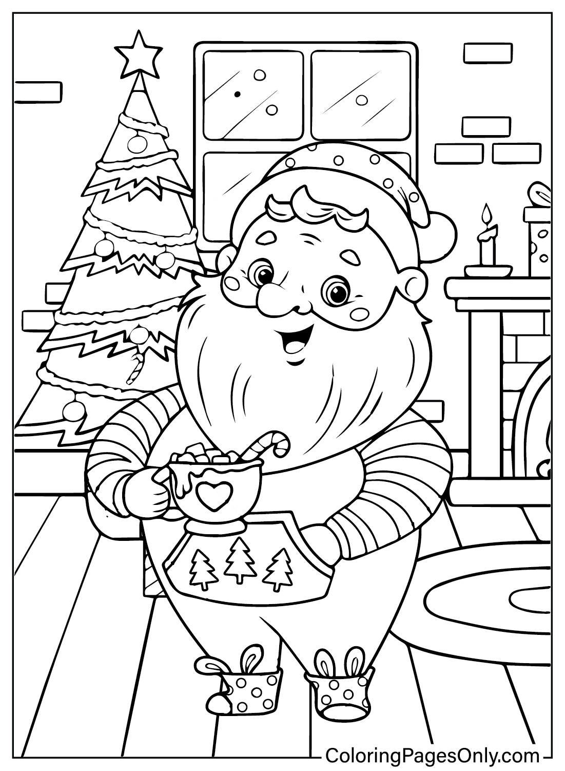 Santa Claus Coloring Pages