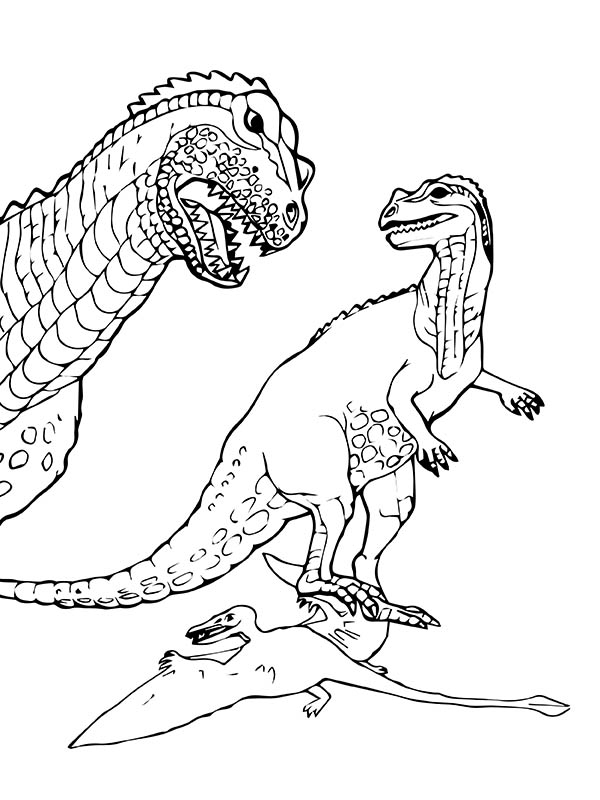 Saurischian Dinosaurs Coloring Pages Free Printable Coloring Pages 