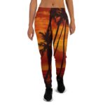 Scarface Palm Tree Print Joggers Festival Pants Jogger Pants Etsy