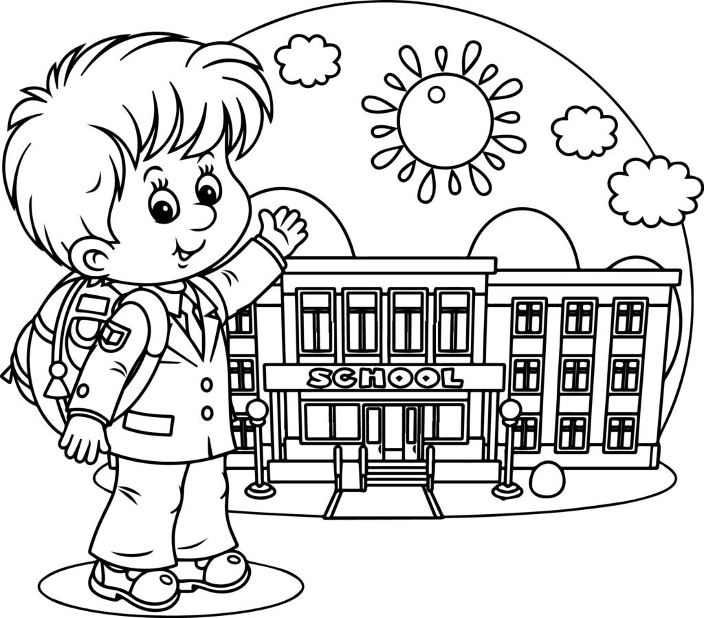 coloring pages for school age