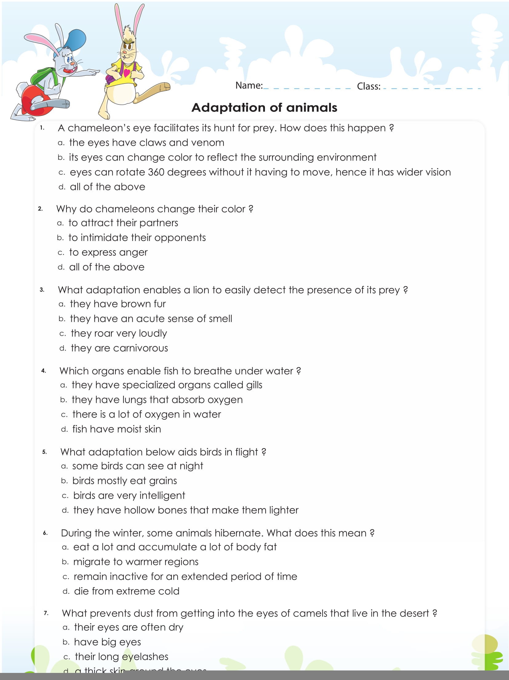 Science Worksheets For Grade 4 Scienceworksheets