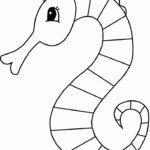 Sea Animals Coloring Pages For Kids Coloring Home