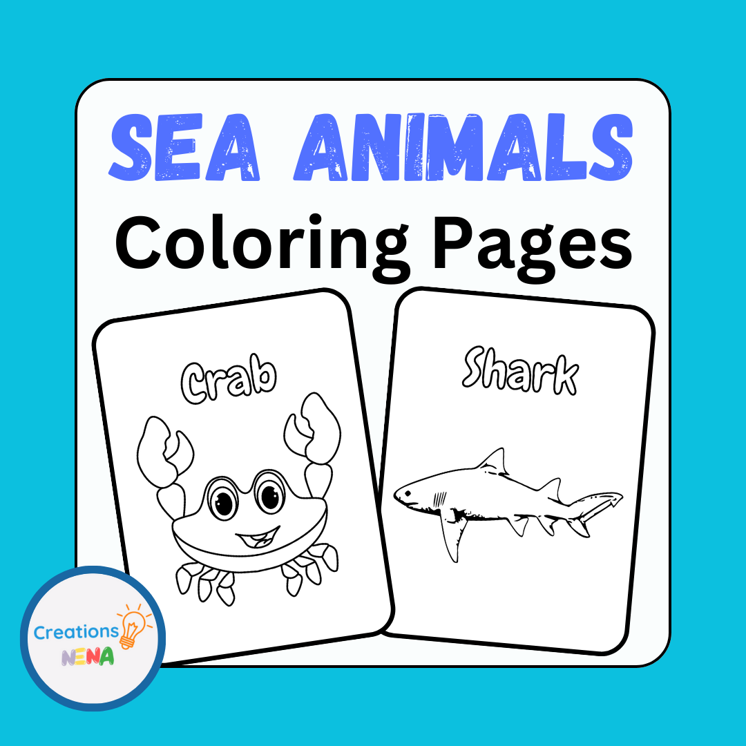 Sea Animals Coloring Pages