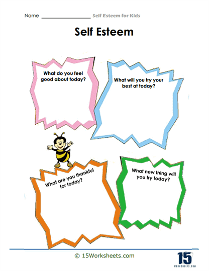 Self Esteem Worksheets Worksheets Library