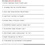 Sentence Structure Online Exercise Sentenceworksheets