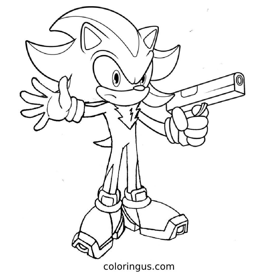 Shadow Coloring Pages