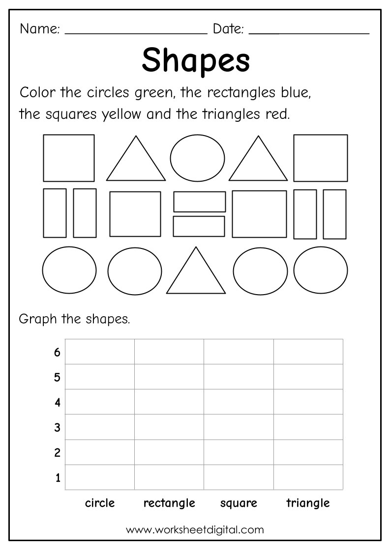 shape worksheet