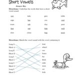 Short Vowel Worksheets Tim 39 s Printables