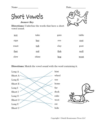 Short Vowel Worksheets Tim 39 s Printables