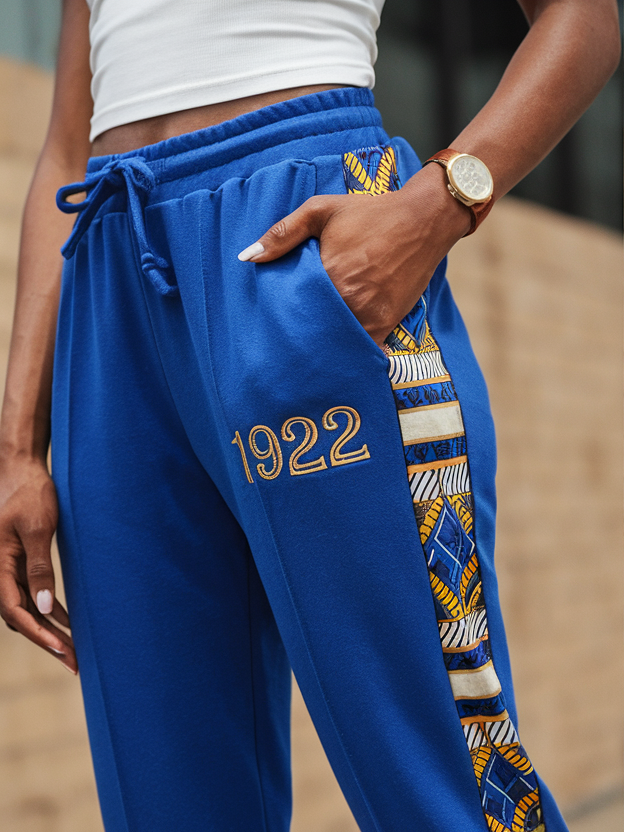 Sigma Gamma Rho African Print Joggers Divine Nine Designs