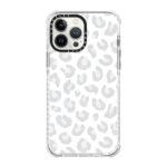 SILVER GRAY LEOPARD PRINT IPhone Case By CASETiFY