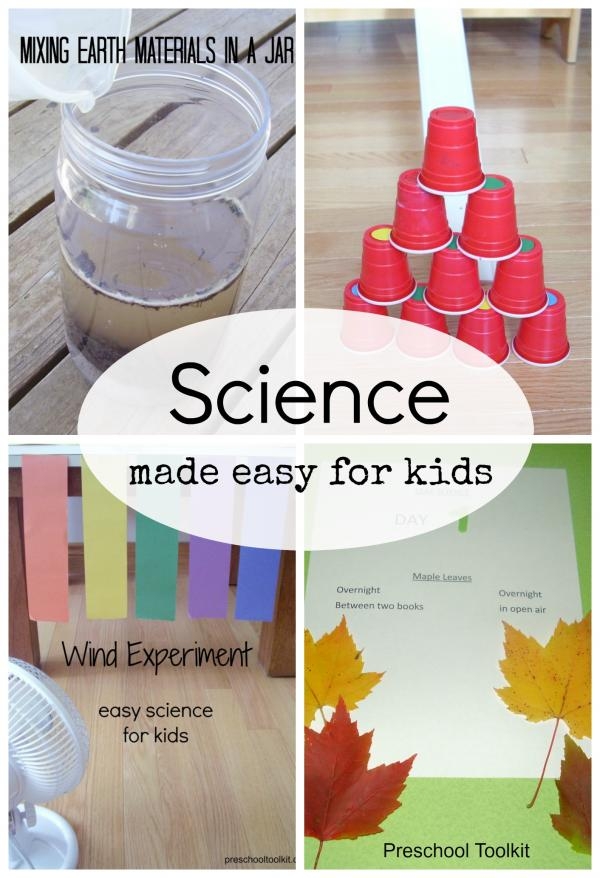 Simple Science Activities For Preschoolers Preschool Toolkit