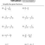Simplifying Fractions Worksheets Math Monks