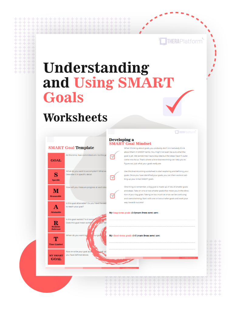 SMART Goals Worksheet DBT Worksheets