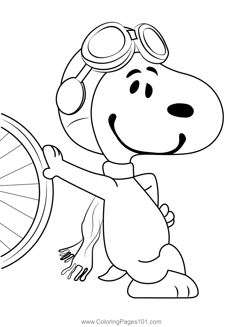 Snoopy Style Coloring Page For Kids Free Snoopy Printable Coloring 