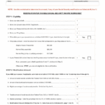 Social Security Taxable Benefits Worksheet Worksheets Library