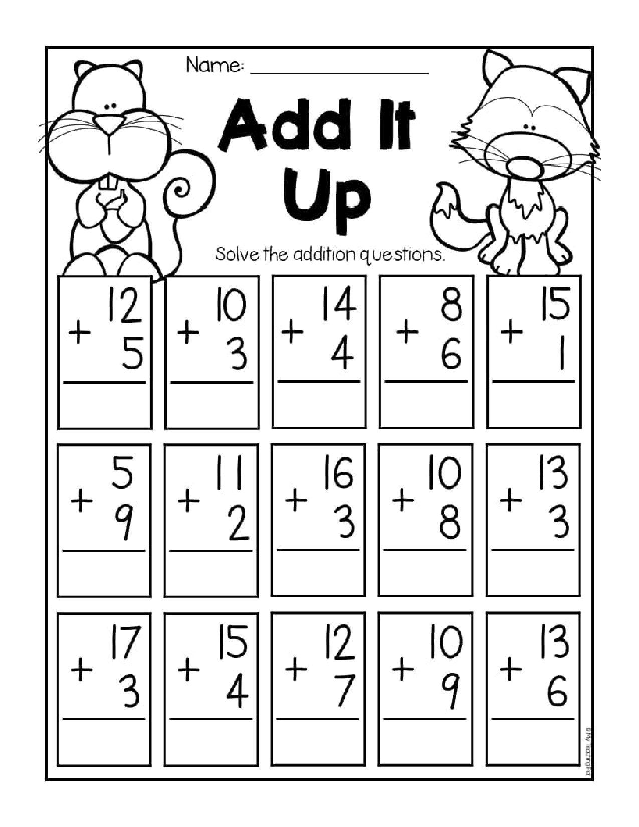 SOLUTION Addition Worksheets For Grade 2 Studypool Worksheets Library