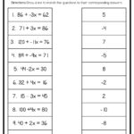 Solve Two Step Equations Print Digital Amped Up Learning