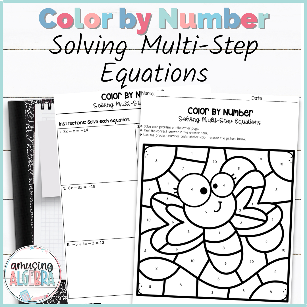 Solving Multi Step Equations Christmas Teaching Resources 