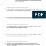 Solving Proportions Math Worksheet PDF Worksheets Library