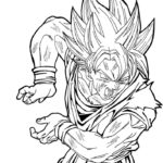 Son Goku Coloring Pages At GetColorings Free Printable Colorings