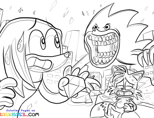 Sonic 3 Coloring Pages