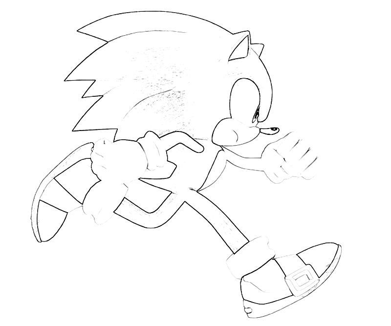 Sonic Coloring Pages Coloring Home