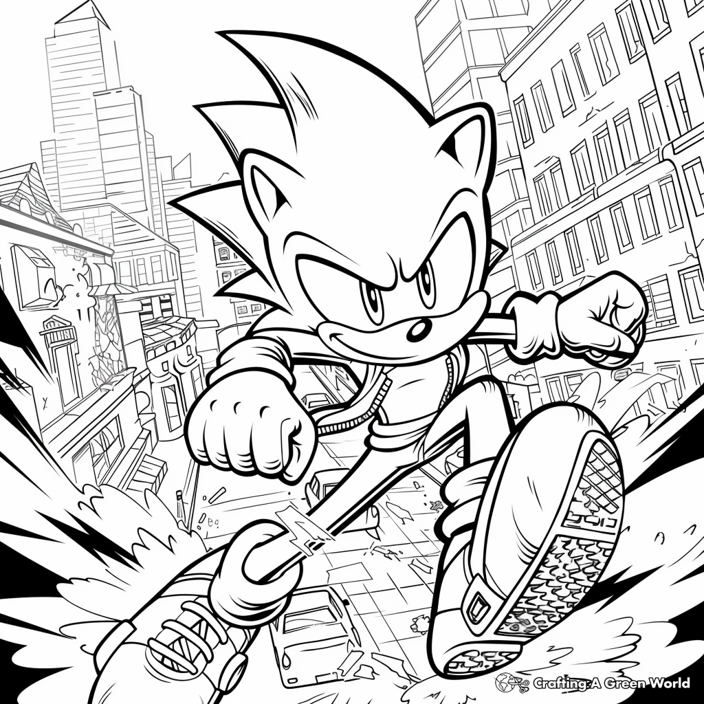 Sonic Pictures For Free To Color Infoupdate