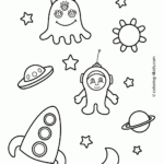 Space Coloring Pages Printable Coloring Home