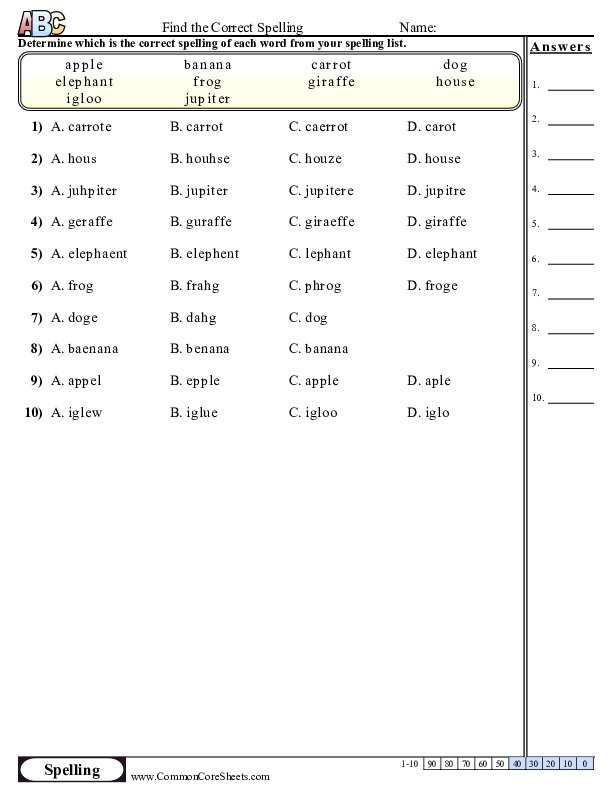 Spelling Worksheets Maker Free Distance Learning Worksheets 