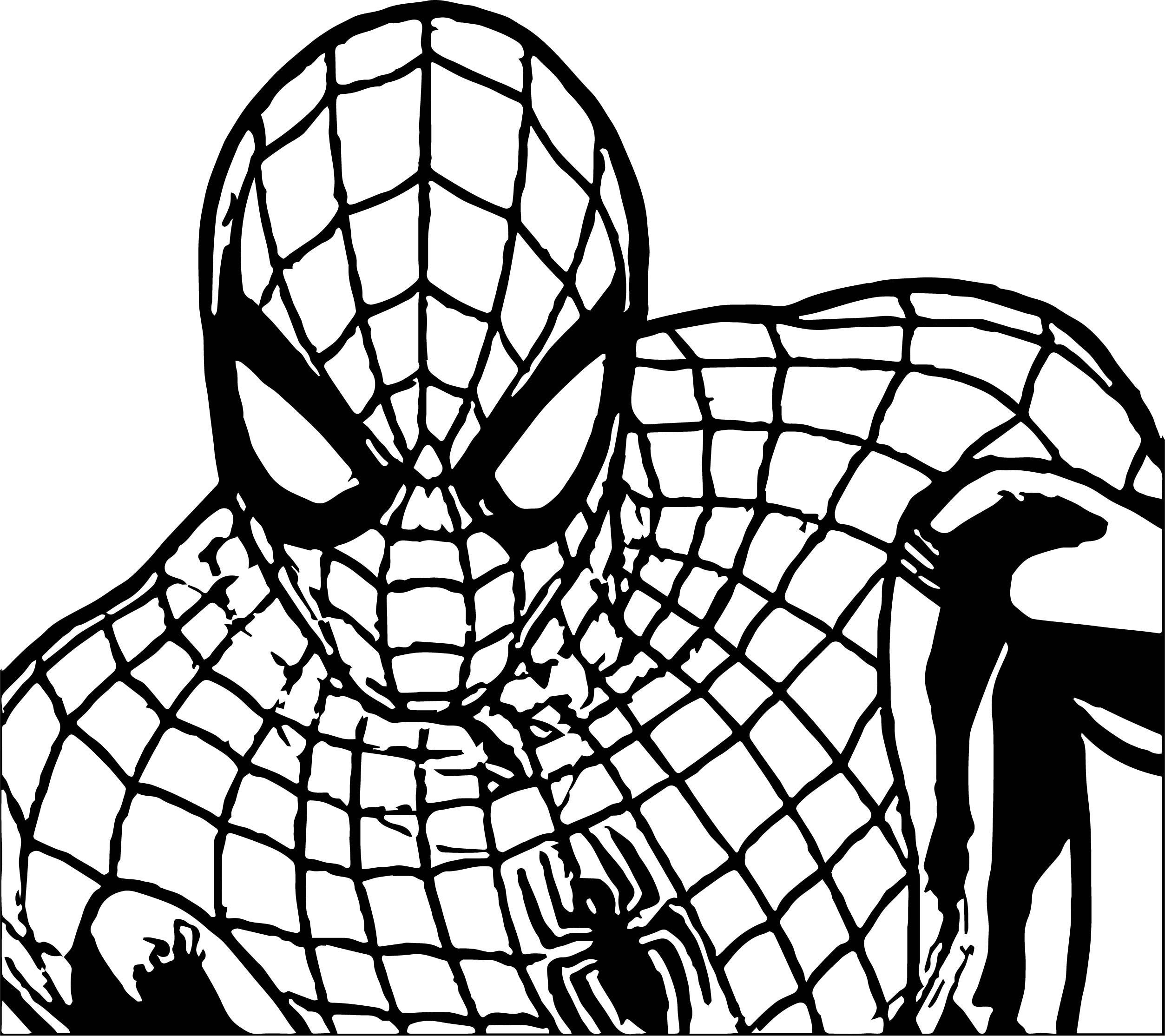 Spider Man Coloring Page