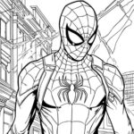 Spider Men Coloring Pages For Kids quot Spider Men Coloring Pages