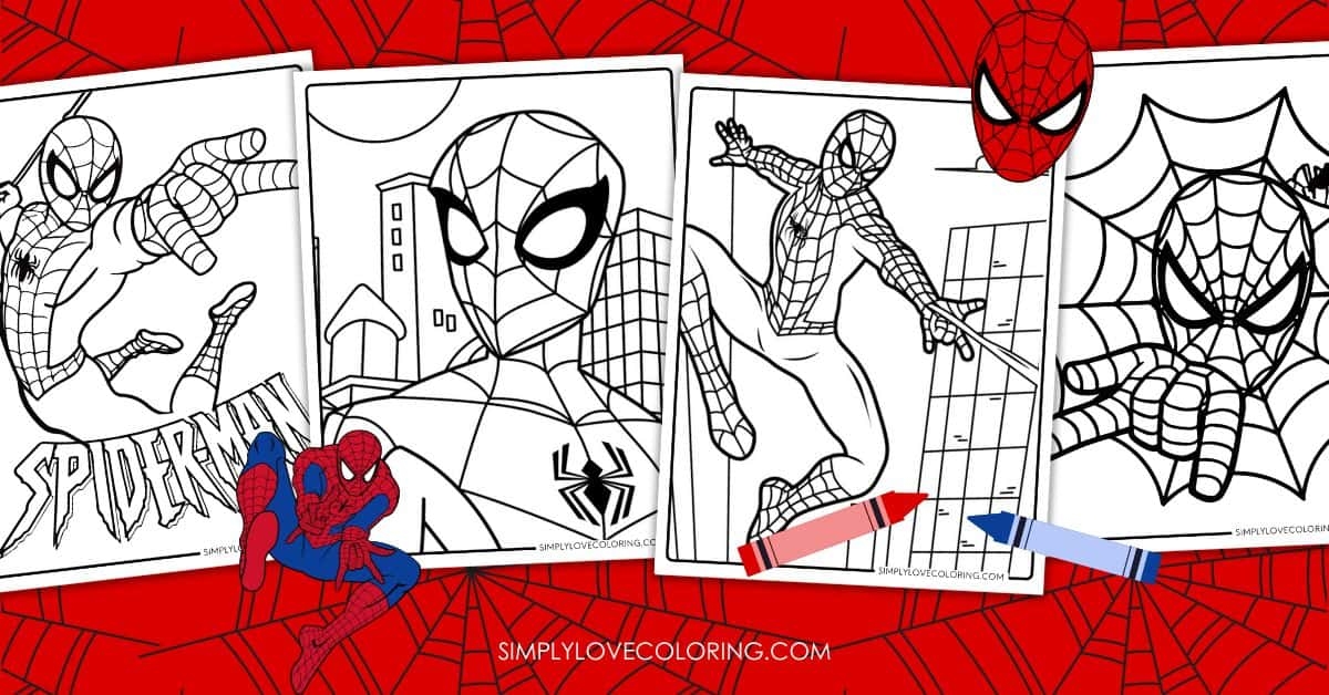 Spiderman Coloring Pages Free Pdf Infoupdate