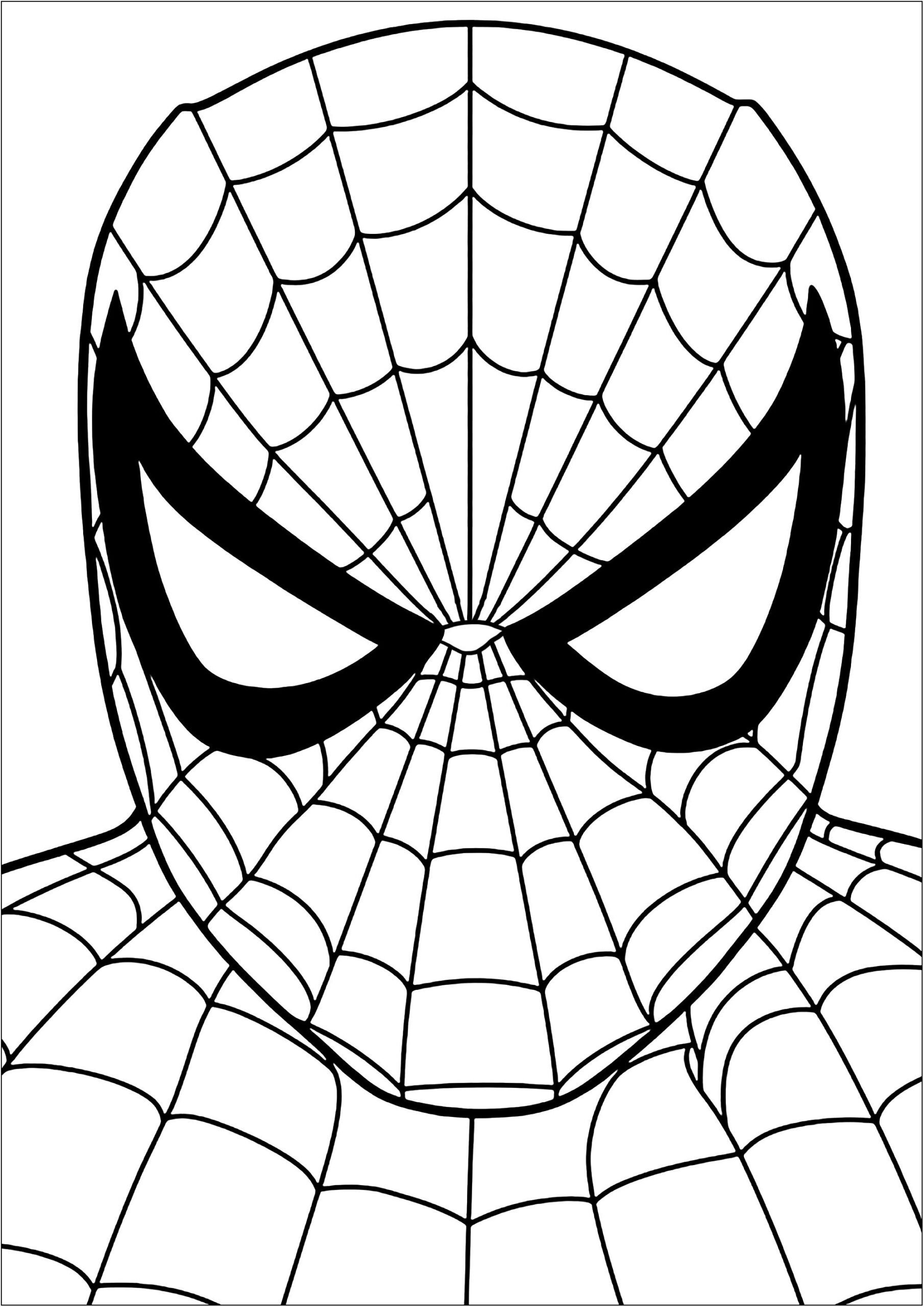 Spiderman Color Pages