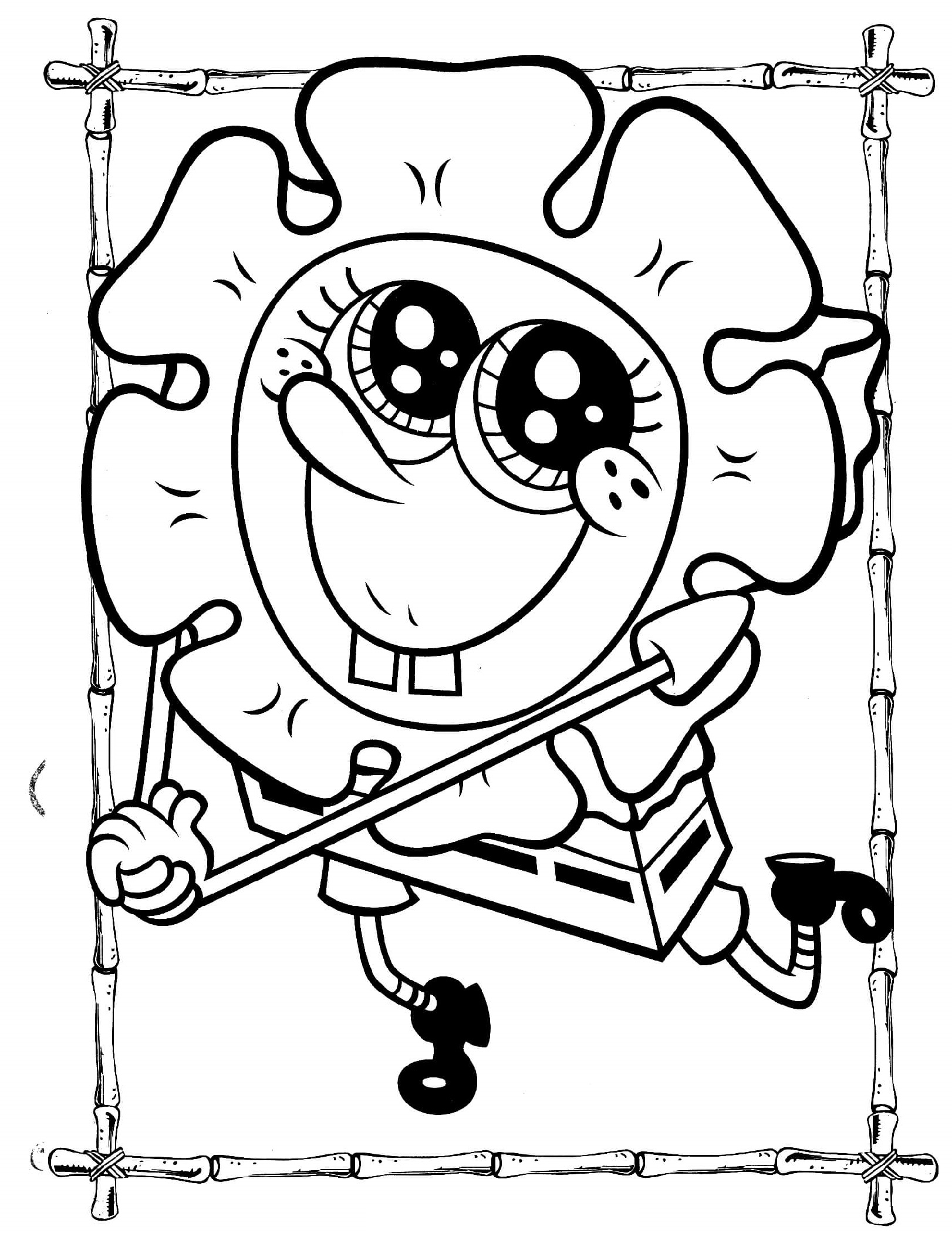 SpongeBob Coloring Pages Printable 101 Activity