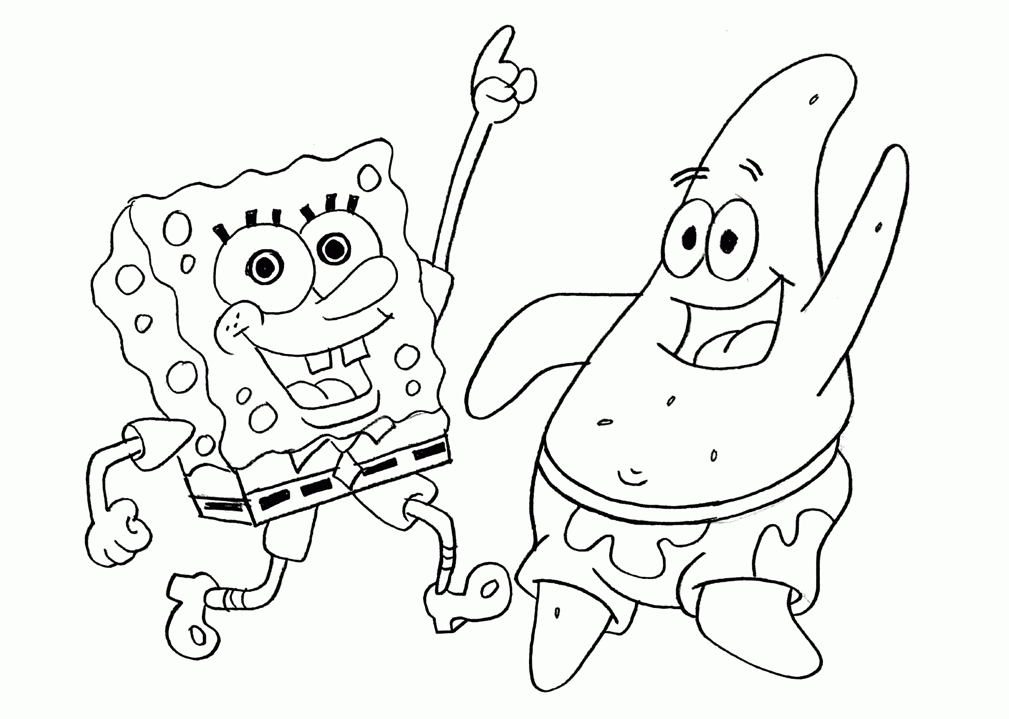 Coloring Pages Spongebob