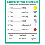 Spring Math And Literacy Worksheets Free Phonics Worksheets