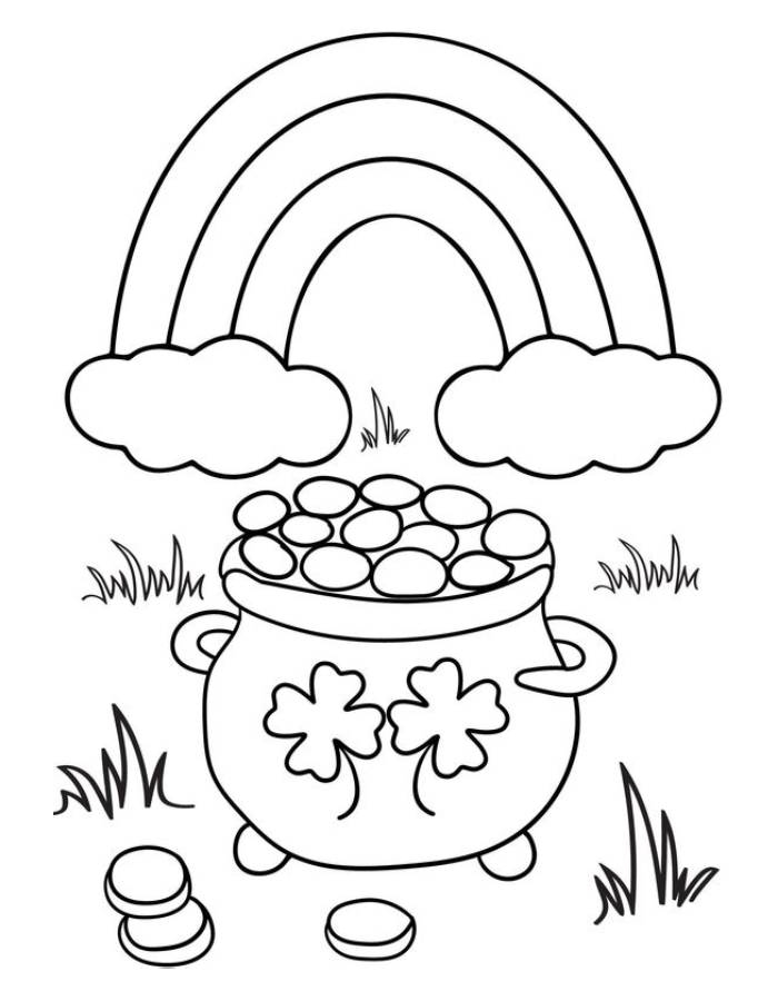 St Patrick's Day Coloring Pages