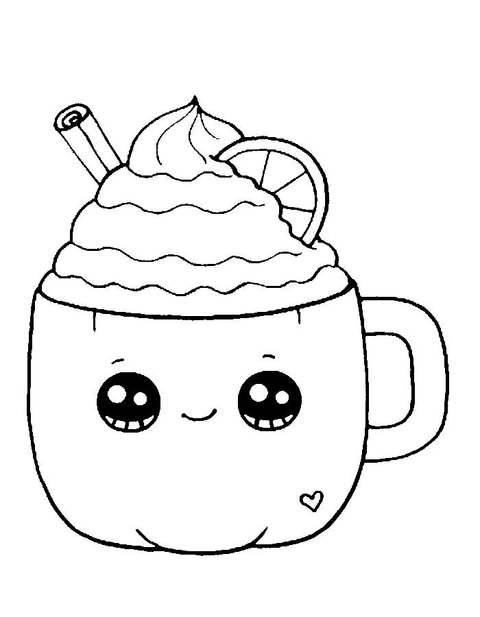 Starbucks Coloring Pages Free Printable PDF