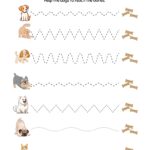 Straight Line Tracing Worksheets Worksheets Library
