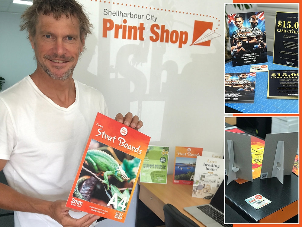 Strut Boards Shellharbour City Print Shop
