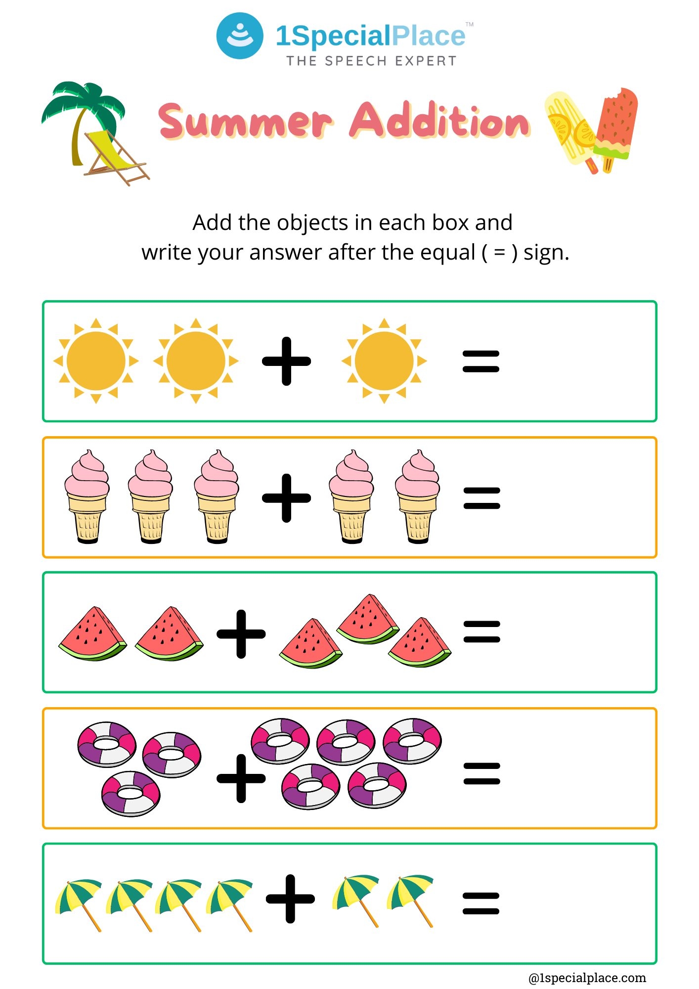 easy math worksheets